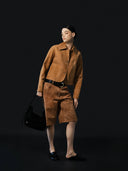 Harper Suede Jacket Beige