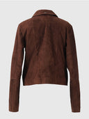 Harper Suede Jacket Brown