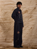 Hibiscus Hand Embroidered Jacket
