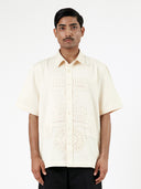 Hydrant Symbolic Applique Shirt-OW