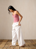 Aaliya Cotton Linen Corset Set