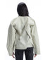 IVY Jacket – Creme Vegan PU Suede Leather