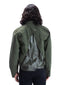 IVY Jacket – Premium Green Vegan PU Suede Leather Jacket