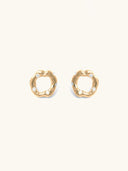 Irregular Circle Earrings