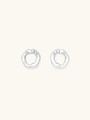 Irregular Circle Earrings