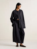 Sui Unisex Linen Coat