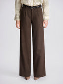 Espresso Wide-Leg Trousers