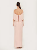 Wool Off-Shoulder Dress