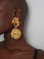 Medallion Earrings