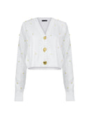 Bethel Cardigan - White