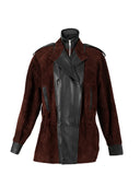 Gavin Suede Jacket Brown
