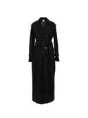 Astrid Suede Coat Black