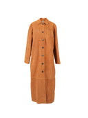 Gemma Suede Coat Beige