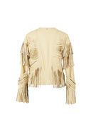 Aurora Leather Jacket Butter Yellow