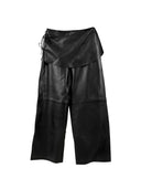 Harlow Leather Black Pants