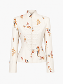 Magnolia Floral Military Tang Jacket