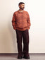 Medullary Sweater- Melange Orange