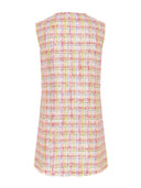 Chloe Cotton Tweed Mini Dress