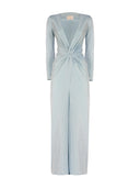 Claire Draped Evening Dress