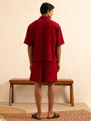 Red Beaded Shirt