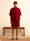 Red Beaded Shirt