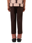 Regiment Knit Layered Pants - DB1