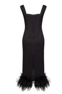 Soho Noir Midi Dress