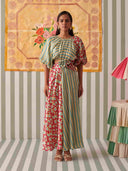 Rouge Evergreen Side Cut Long Dress