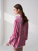 Velvet Silk Blend Shirt