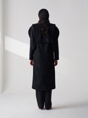 Wool Blend Long Coat