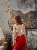 Khadi Red Trousers