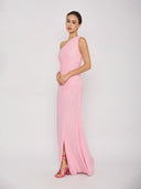 Sari Blush Pink Maxi Dress