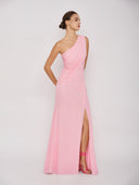 Sari Blush Pink Maxi Dress
