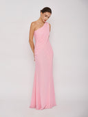 Sari Blush Pink Maxi Dress