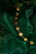 Lotus and Cow Pichwai choker - The Silk Road 
