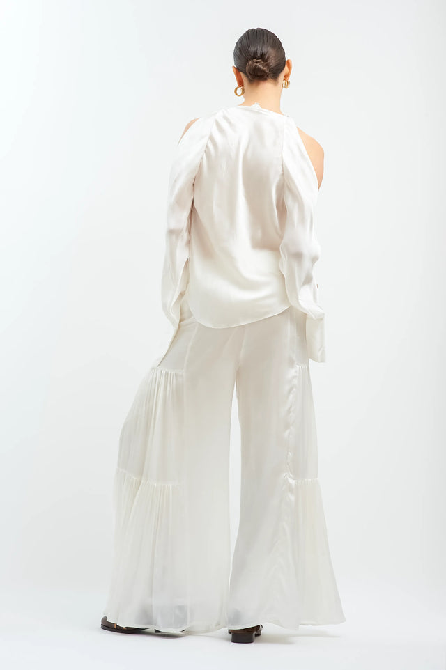 Pakhi Flared Pants with Versatile Top - The Silk Road 