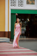 Sari Blush Pink Maxi Dress