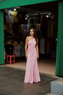 Sari Blush Pink Maxi Dress