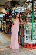 Sari Blush Pink Maxi Dress