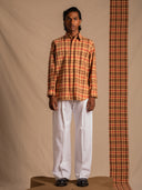 Taalam Shirt Brown Checks