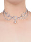 Two-Layer Pearl Choker Necklace