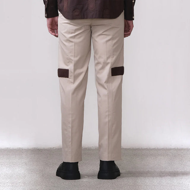 Beige Uniform Pants - The Silk Road 