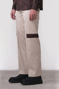 Beige Uniform Pants - The Silk Road 