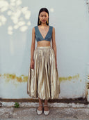 Golden Balloon Skirt