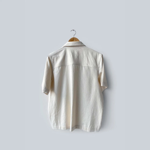 Vertebrae Symbolic Shirt- White - The Silk Road 