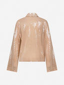 Hudson – Sequin Shirt with Zipper Detail