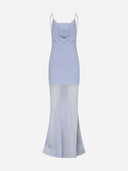 Anastasia - Strapless Mini Dress with Chiffon Maxi Overlay