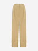 Angela - Loose Fit Trousers with Double Hem