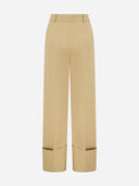 Angela - Loose Fit Trousers with Double Hem