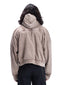 Yeti HOODIE – Beige Washed Effect